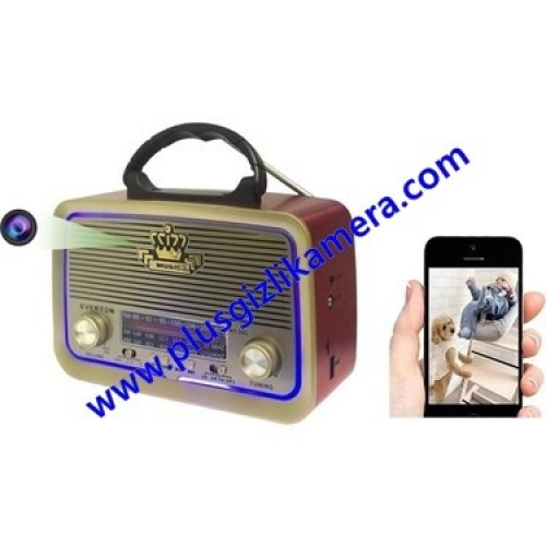 Nostaljik Radyo Görünümlü Kamera