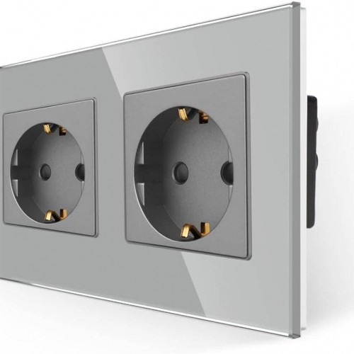 2 Li Duvar Prizi Görünümlü IP Wifi Kamera