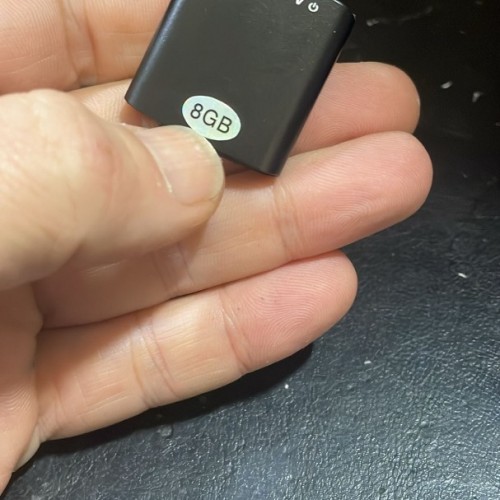 Ses Sensörlü 8 Gb Gizli Ses Kayıt Cihazı