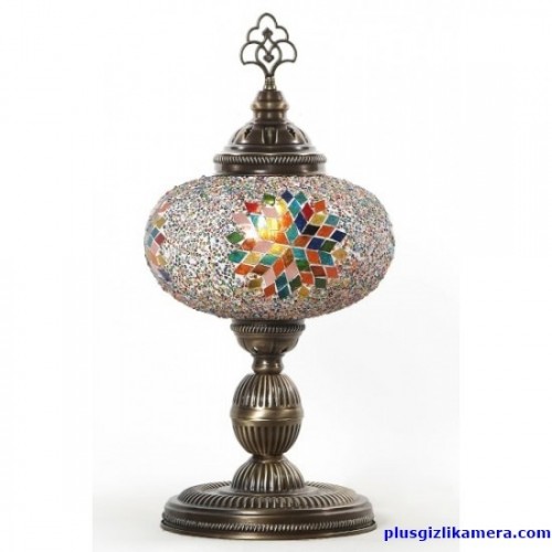 Mozaik Masa Lambası Görünümlü Wifi Kamera